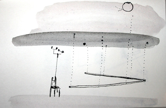 moon goose experiment set up